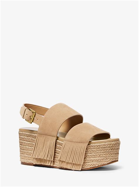 Hana Suede Flatform Sandal 